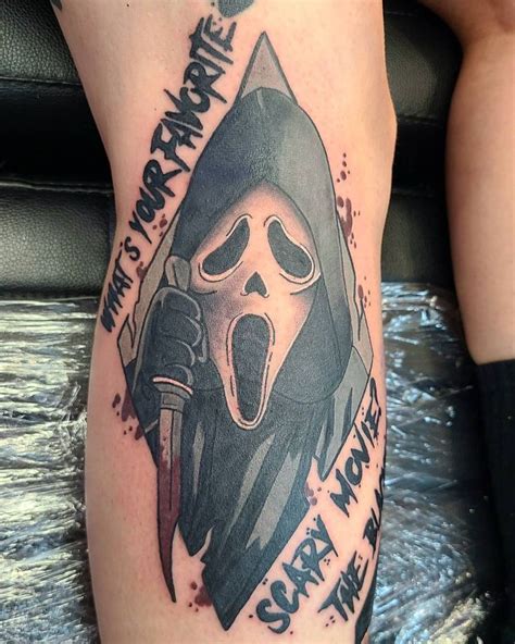 scream tattoo|scream tattoo designs for men.